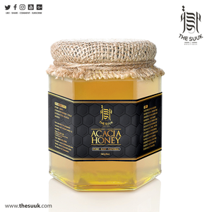 Pure Raw Natural Acacia Honey (340g)