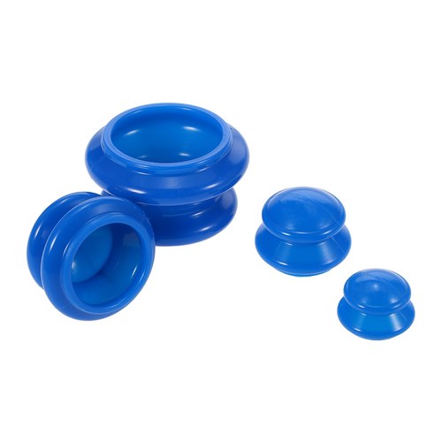 Blue Round Silicone Cupping Cup - Size 2